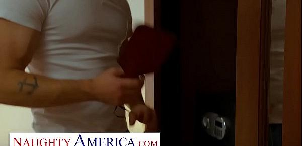  Naughty America - Texas Patti makes her sons friend give her anal